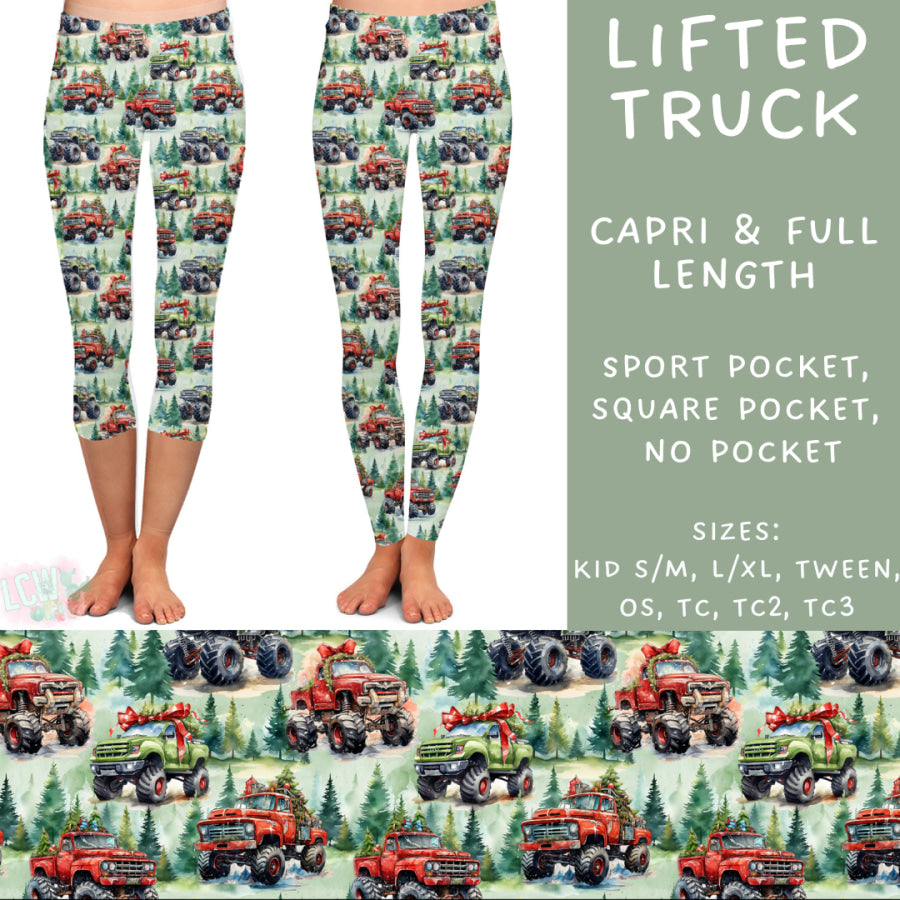 Preorder Custom Styles - Lifted Truck - Closes 31 Oct - ETA early Jan 2025 Leggings