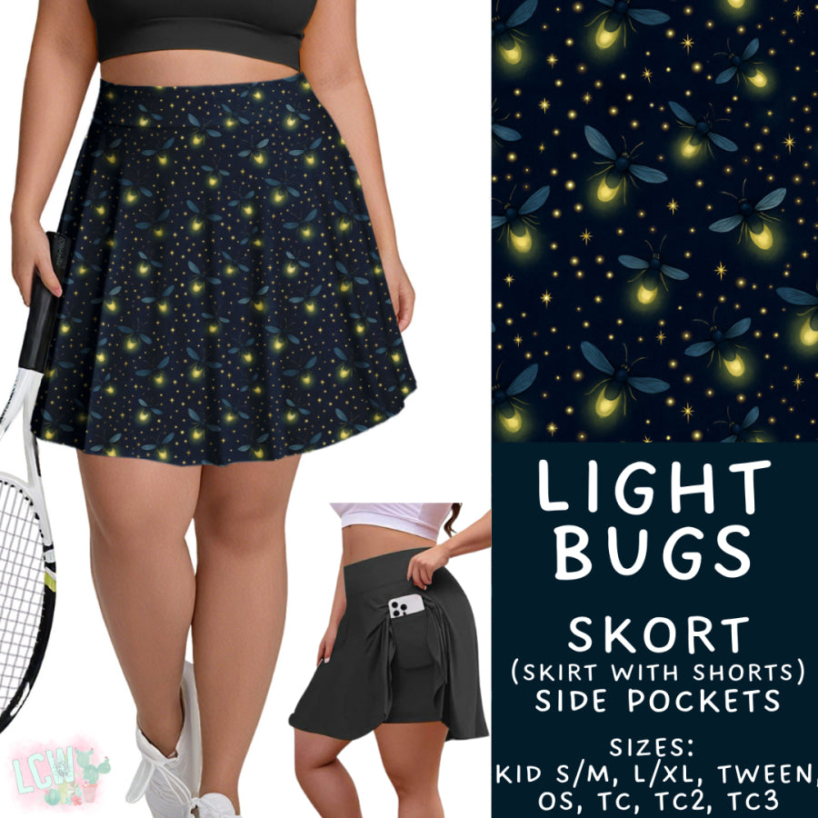 Preorder Custom Styles - Light Bugs - Closes 29 Sep - ETA late Dec 2025 Leggings