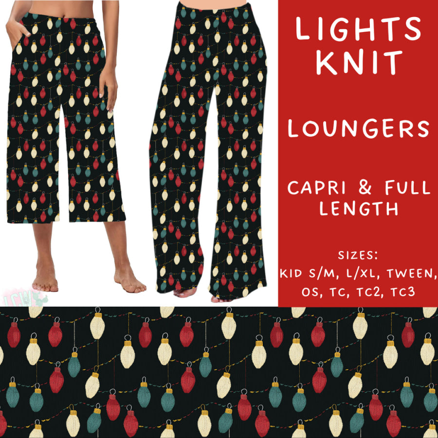 Preorder Custom Styles - Lights Knit - Closes 31 Oct - ETA early Jan 2025 Leggings