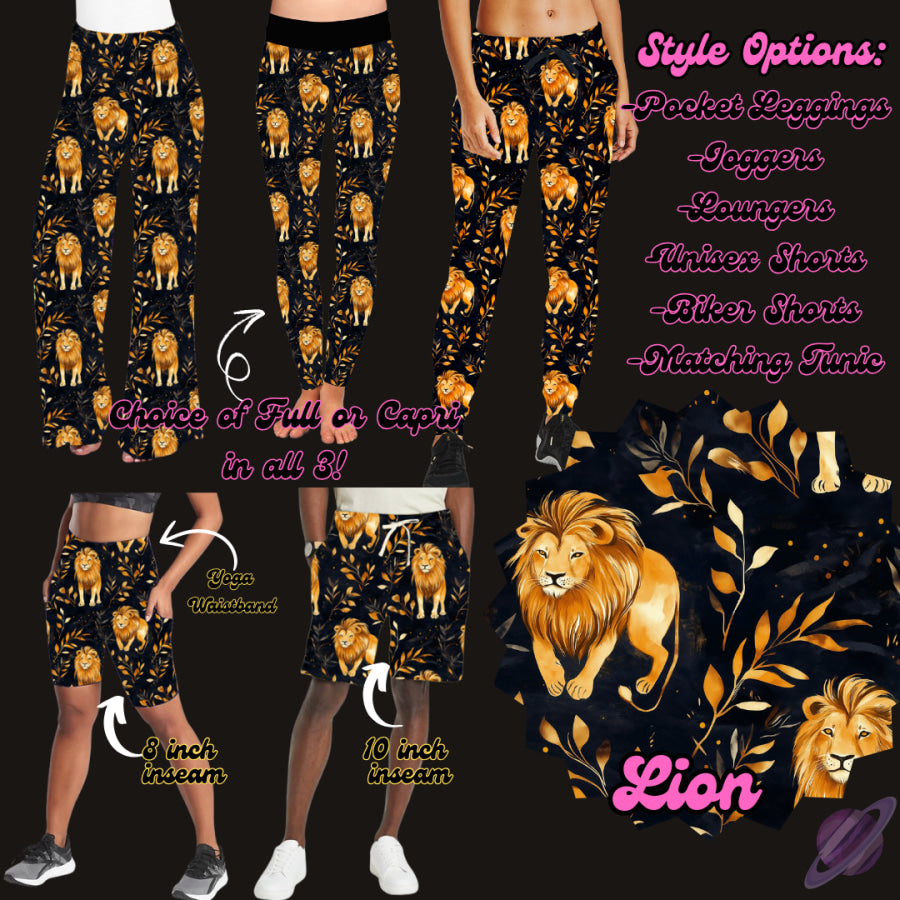 Preorder Custom Styles - Lion - Closes 23 Mar - ETA late Jun 2025 Streetwear