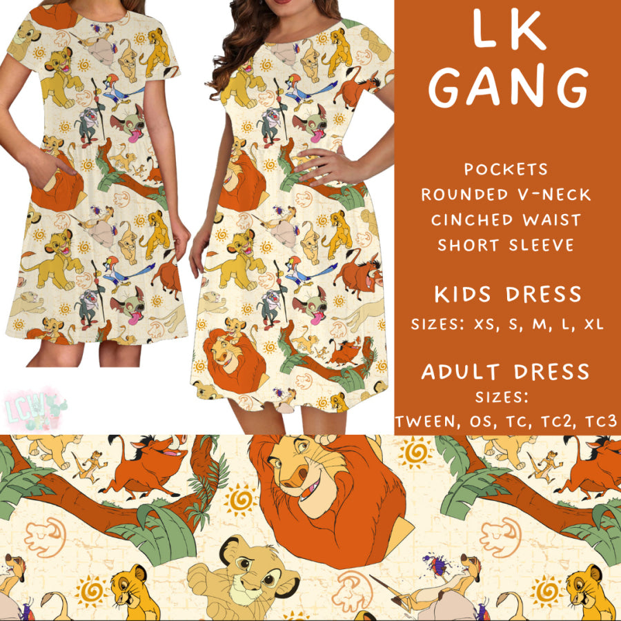 Preorder Custom Styles - LK Gang - Closes 12 Mar - ETA early Jun 2025 Leggings