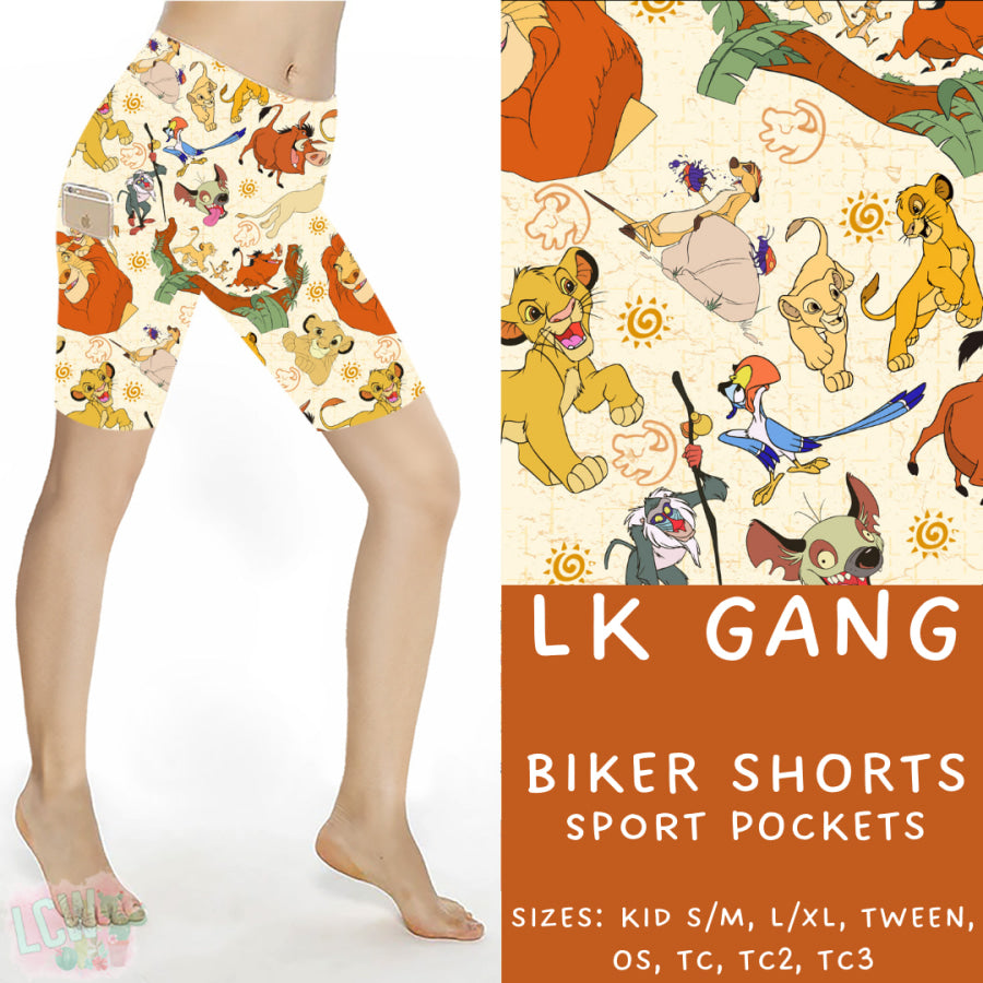 Preorder Custom Styles - LK Gang - Closes 12 Mar - ETA early Jun 2025 Leggings