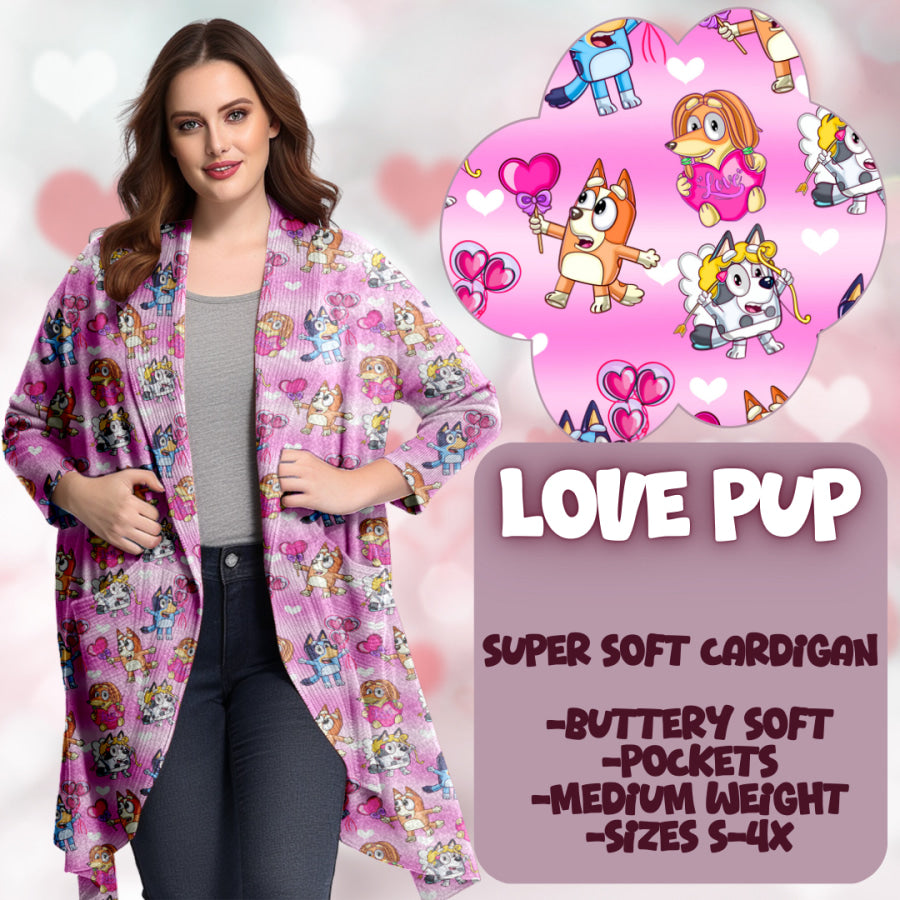 PREORDER Custom Styles - Love Pup - Closes 2 Dec - ETA mid Feb 2025 Leggings