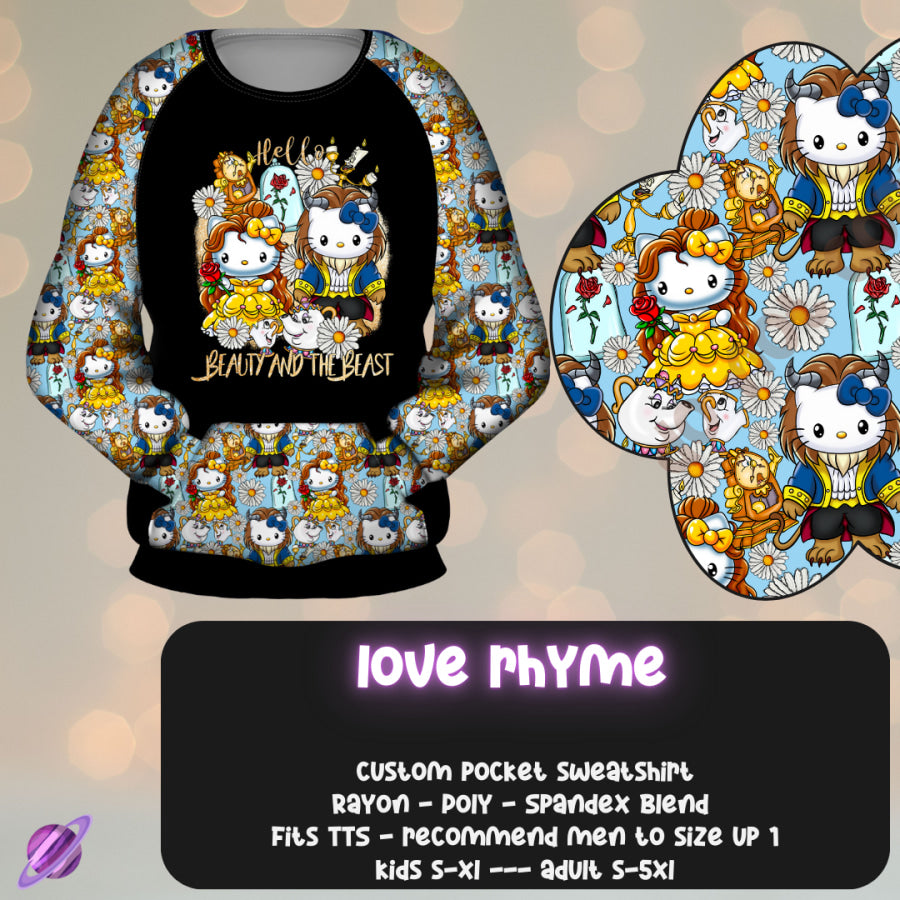 Preorder Custom Styles - Love Rhyme - Closes 17 Nov - ETA mid Feb 2025 Streetwear