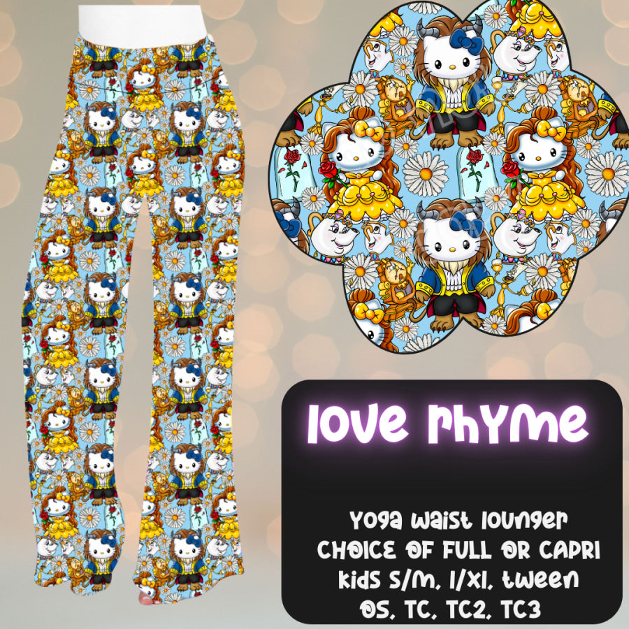 Preorder Custom Styles - Love Rhyme - Closes 17 Nov - ETA mid Feb 2025 Streetwear