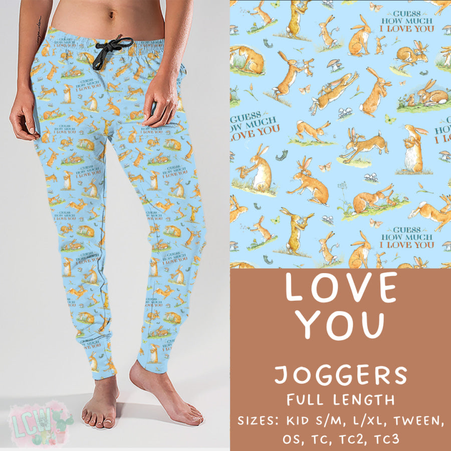 Preorder Custom Styles - Love You - Closes 21 Mar - ETA mid Jun 2025 Leggings