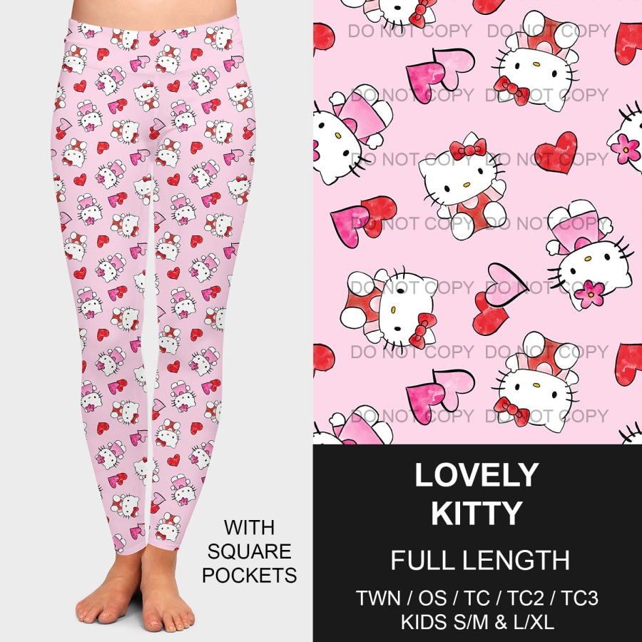 PREORDER Custom Styles - Lovely Kitty - Closes 26 Nov - ETA early Feb 2025 Loungewear