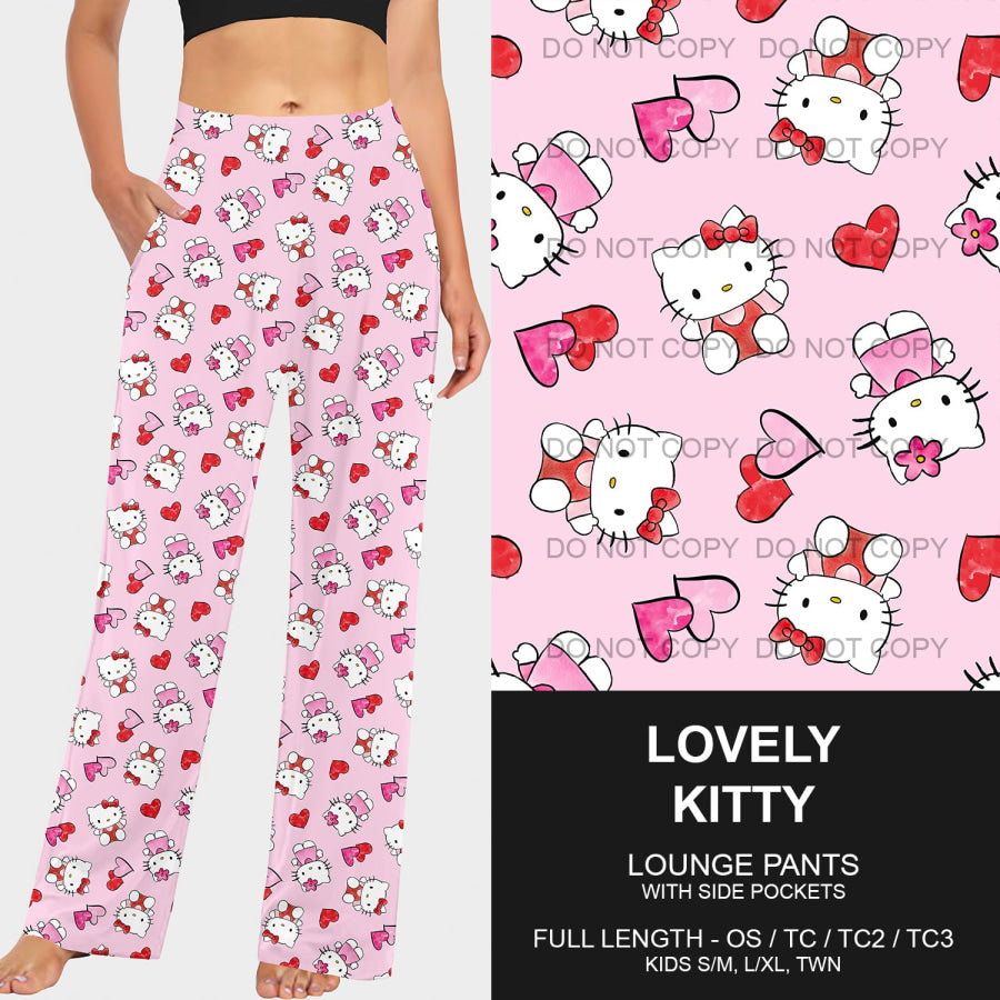 PREORDER Custom Styles - Lovely Kitty - Closes 26 Nov - ETA early Feb 2025 Loungewear