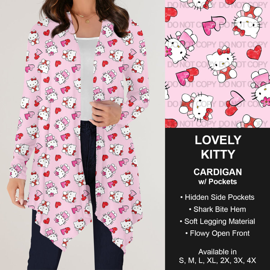 PREORDER Custom Styles - Lovely Kitty - Closes 26 Nov - ETA early Feb 2025 Loungewear