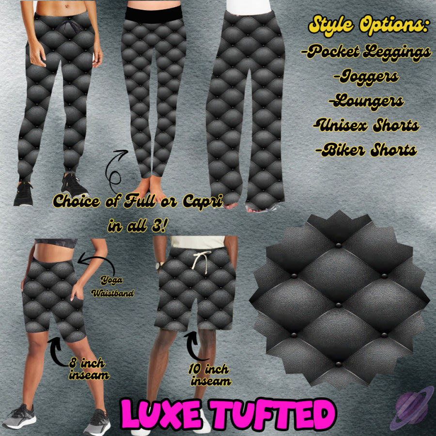 PREORDER Custom Styles - Luxe Tufted - Closes 26 Jan - ETA late Apr 2025 Leggings