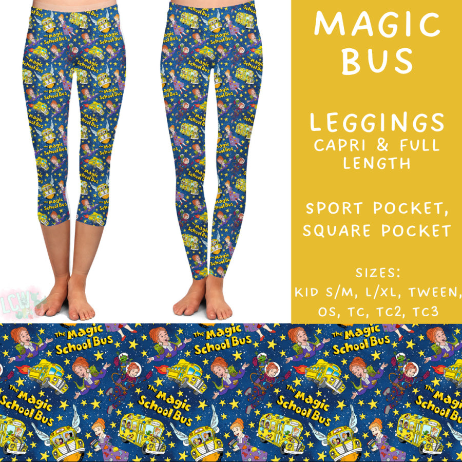 Preorder Custom Styles - Magic Bus - Closes 17 Jan - ETA late Apr 2025 Leggings