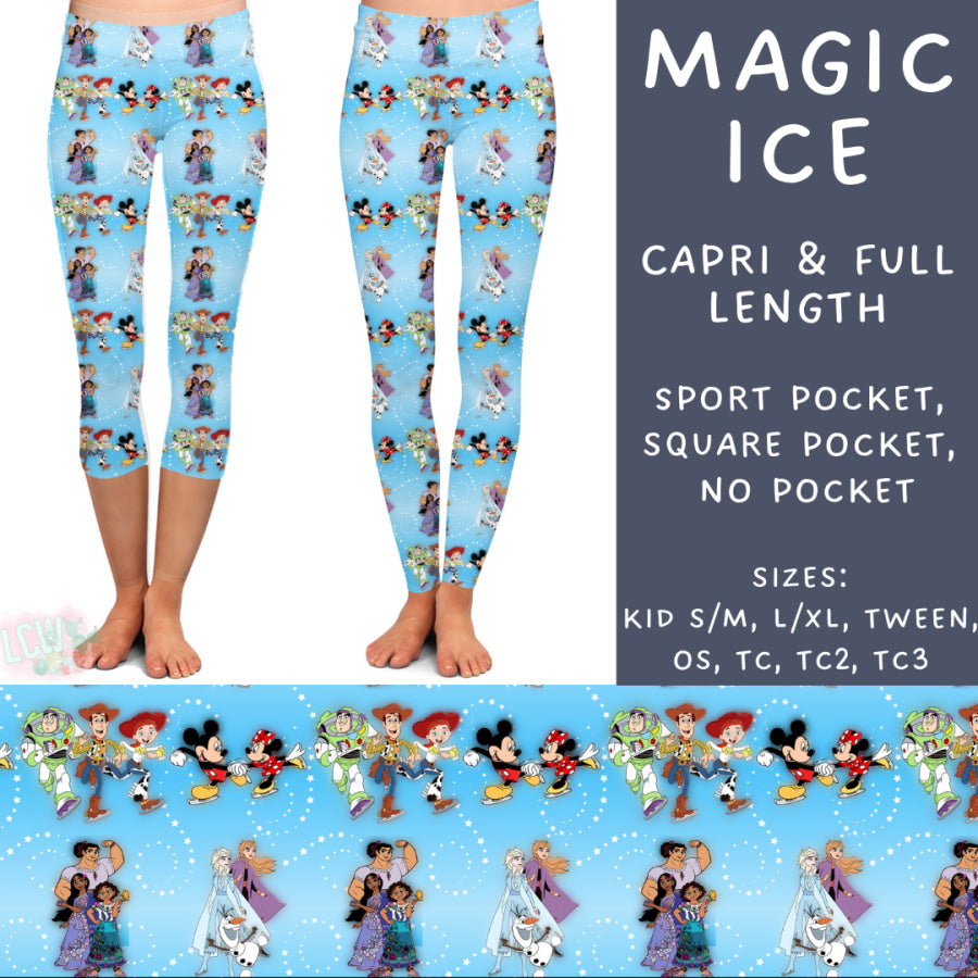 Preorder Custom Styles - Magic Ice - Closes 20 Jan - ETA late Apr 2025 Leggings