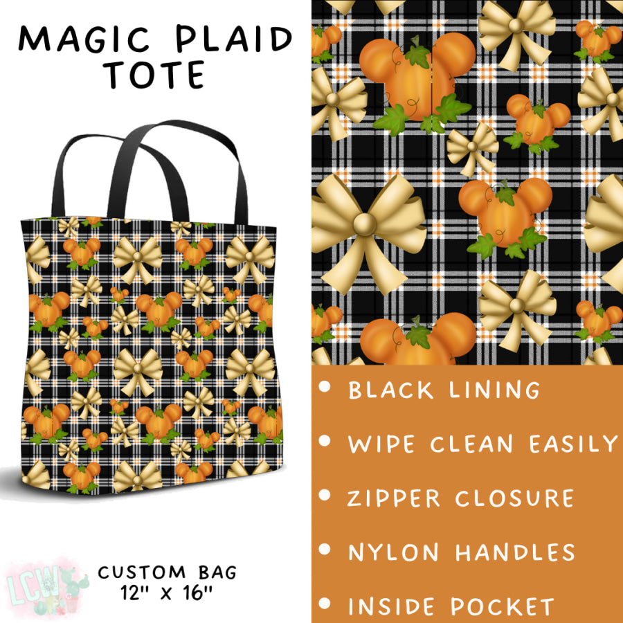 Preorder Custom Styles Magic Plaid Closes 29 Aug ETA late Nov 2025 Leggings