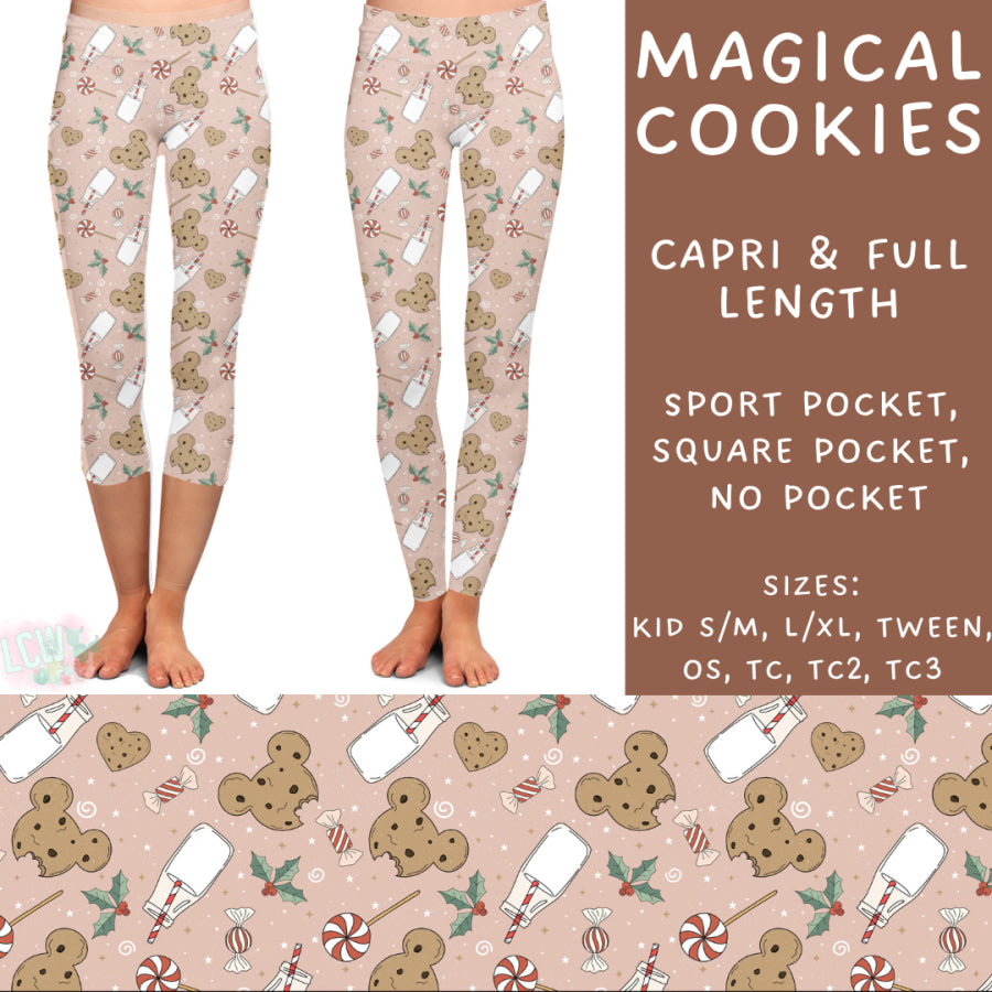 Preorder Custom Styles - Magical Cookies - Closes 31 Oct - ETA early Jan 2025 Leggings