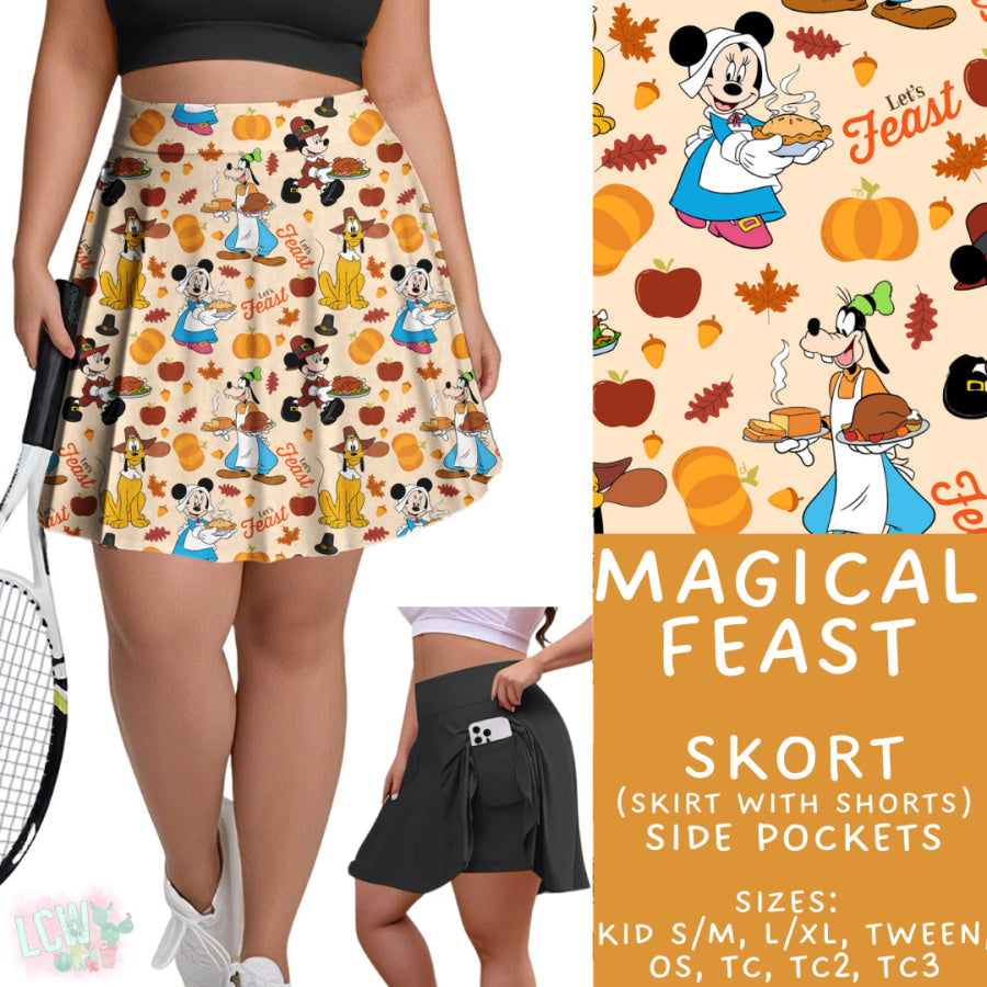 Preorder Custom Styles Magical Feast Closes 29 Aug ETA late Nov 2025 Leggings