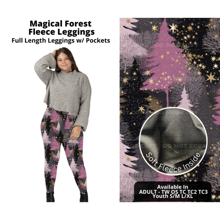 PREORDER Custom Styles - Magical Forest - Closes 14 Oct - ETA early Jan 2024 Leggings