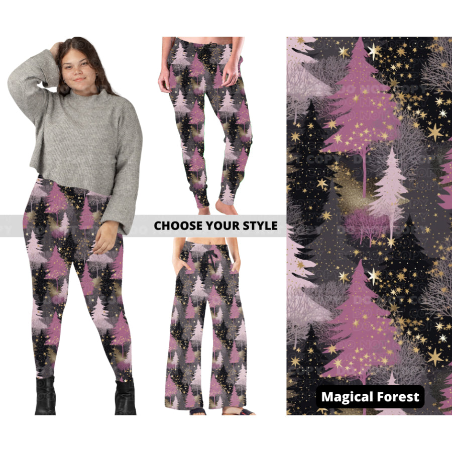 PREORDER Custom Styles - Magical Forest - Closes 14 Oct - ETA early Jan 2024 Leggings