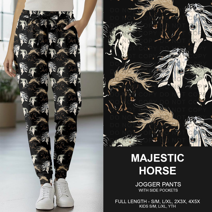 Preorder Custom Styles - Majestic Horse - Closes 18 Nov - ETA late Feb 2026 Loungewear