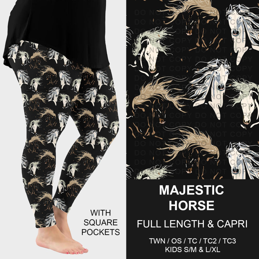 Preorder Custom Styles - Majestic Horse - Closes 18 Nov - ETA late Feb 2026 Loungewear