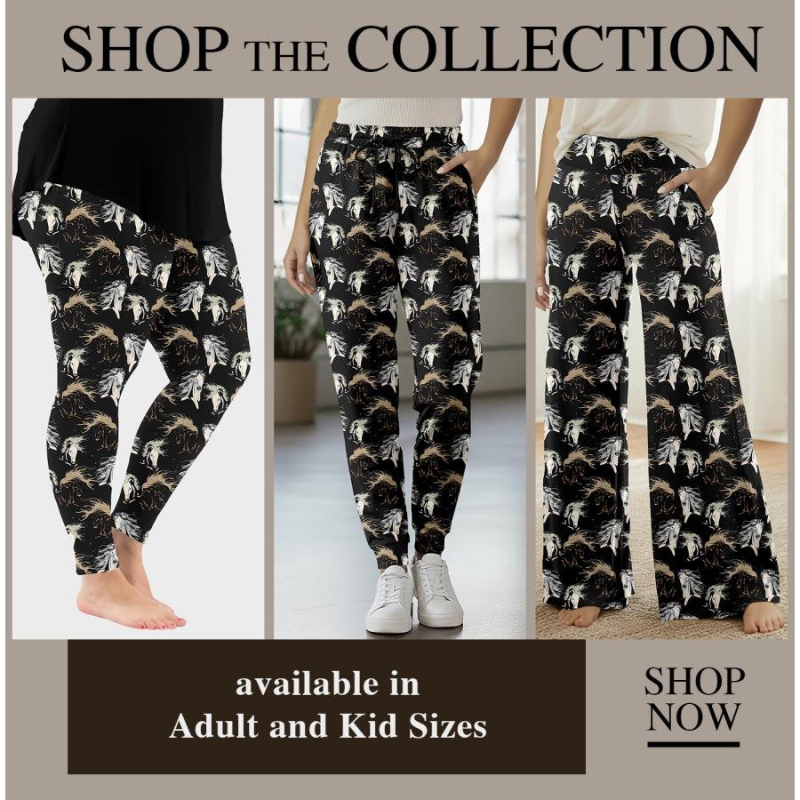 Preorder Custom Styles - Majestic Horse - Closes 18 Nov - ETA late Feb 2026 Loungewear