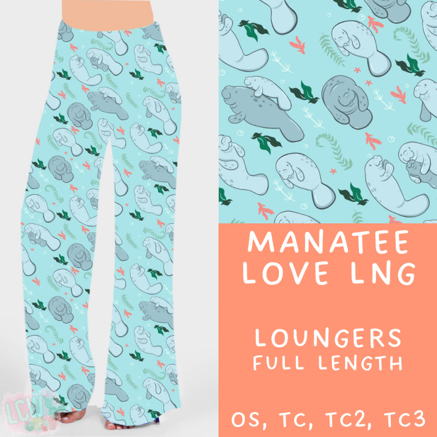 Preorder Custom Styles - Manatee Love - Closes 20 Mar - ETA mid Jun 2025 Leggings