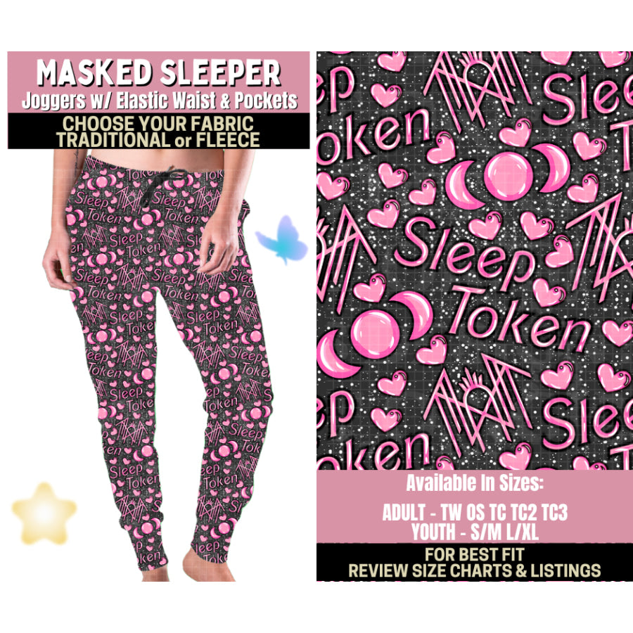 Preorder Custom Styles - Masked Sleeper - Closes 25 Sep - ETA late Jan 2026 Leggings