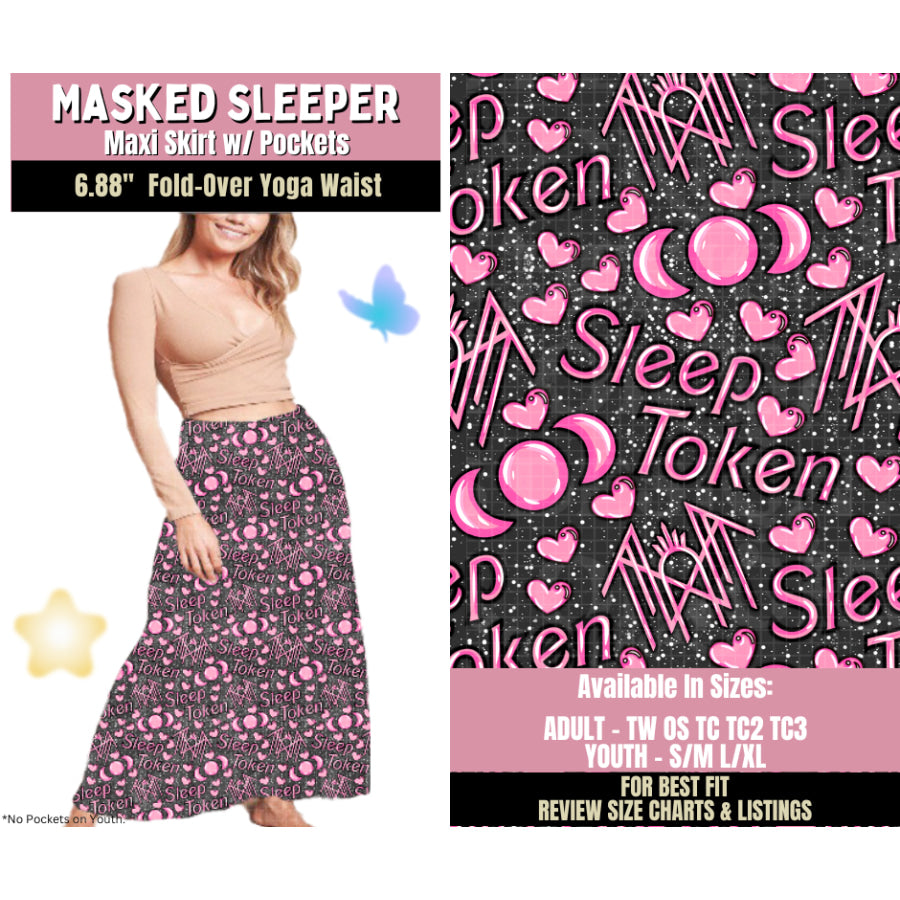 Preorder Custom Styles - Masked Sleeper - Closes 25 Sep - ETA late Jan 2026 Leggings