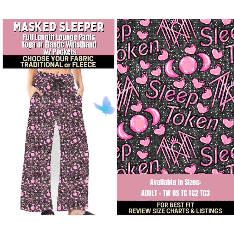 Preorder Custom Styles - Masked Sleeper - Closes 25 Sep - ETA late Jan 2026 Leggings