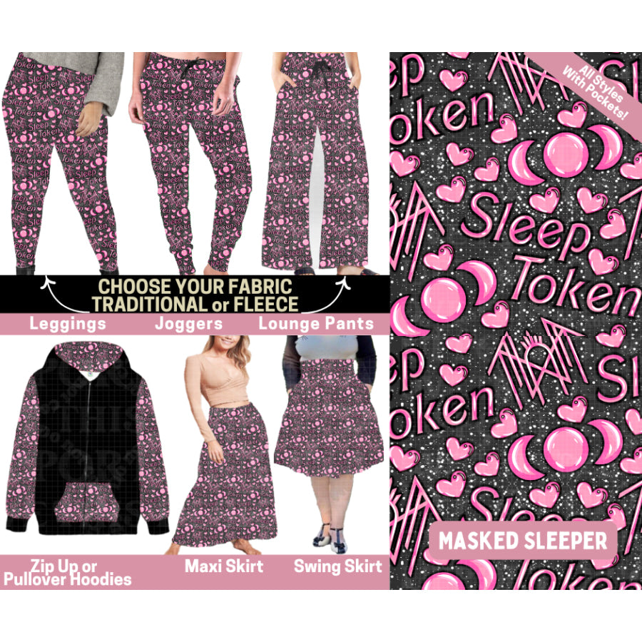 Preorder Custom Styles - Masked Sleeper - Closes 25 Sep - ETA late Jan 2026 Leggings
