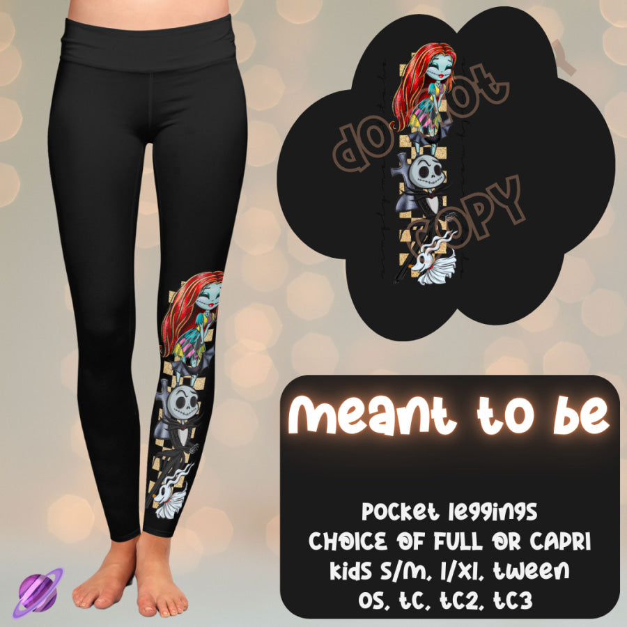 PREORDER Custom Styles - Meant To Be - Closes 15 Nov - ETA mid Feb 2025 Leggings