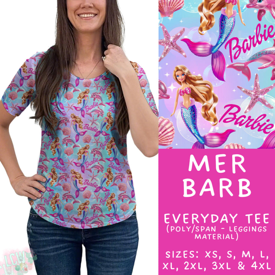 Preorder Custom Styles - Mer Barb - Closes 15 May - ETA mid Jul 2025 Leggings