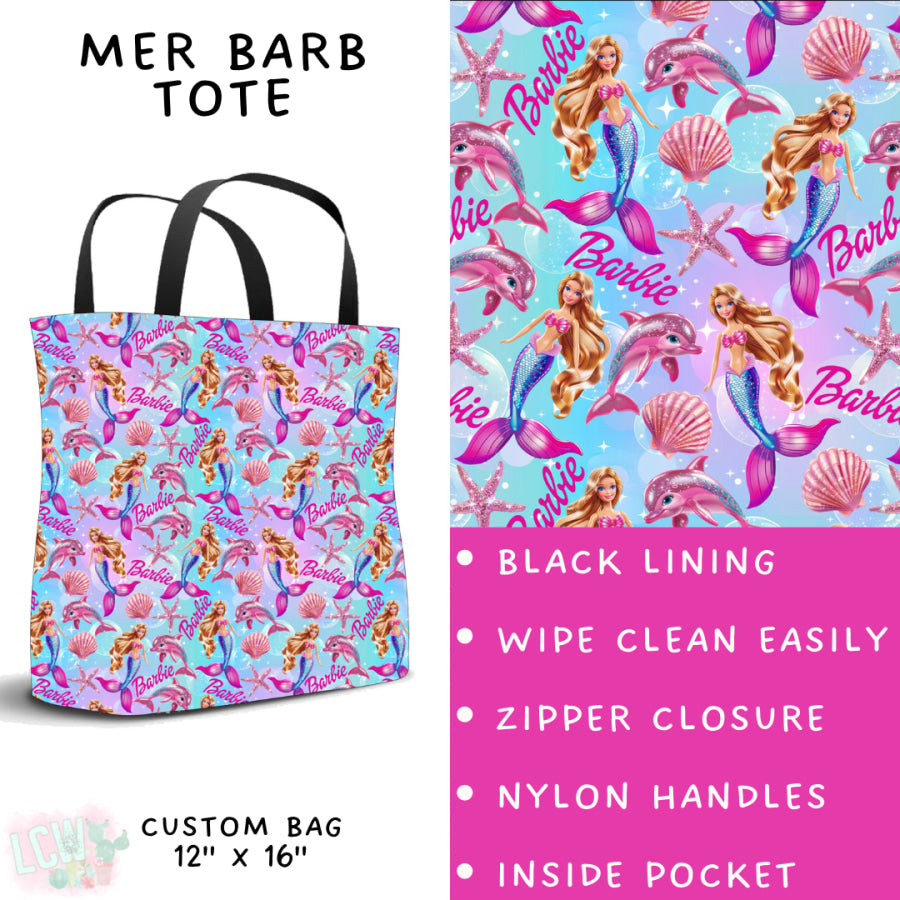 Preorder Custom Styles - Mer Barb - Closes 15 May - ETA mid Jul 2025 Leggings