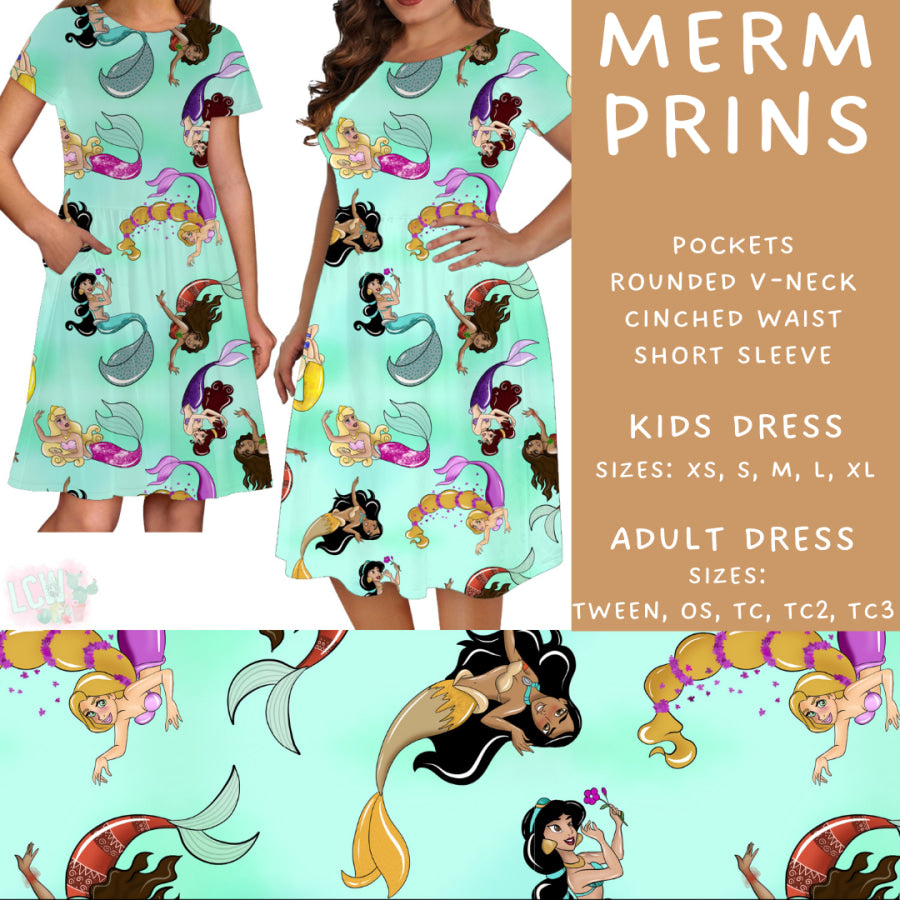 Preorder Custom Styles - Merm Prins - Closes 12 Mar - ETA early Jun 2025 Leggings