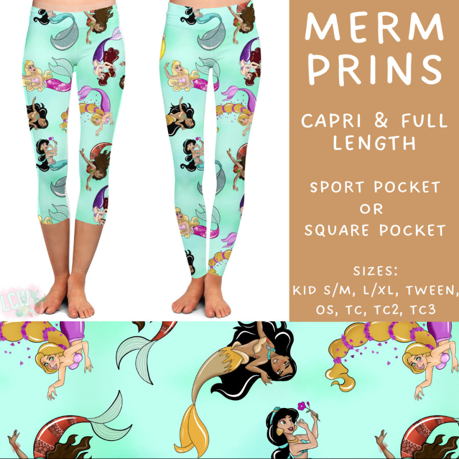 Preorder Custom Styles - Merm Prins - Closes 12 Mar - ETA early Jun 2025 Leggings