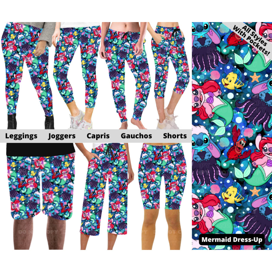 Preorder Custom Styles - Mermaid Dreams - Closes 17 Mar - ETA late Jun 2025 Leggings