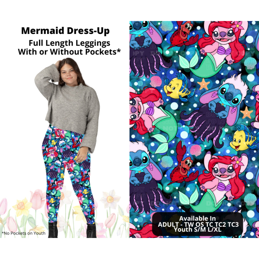 Preorder Custom Styles - Mermaid Dreams - Closes 17 Mar - ETA late Jun 2025 Leggings