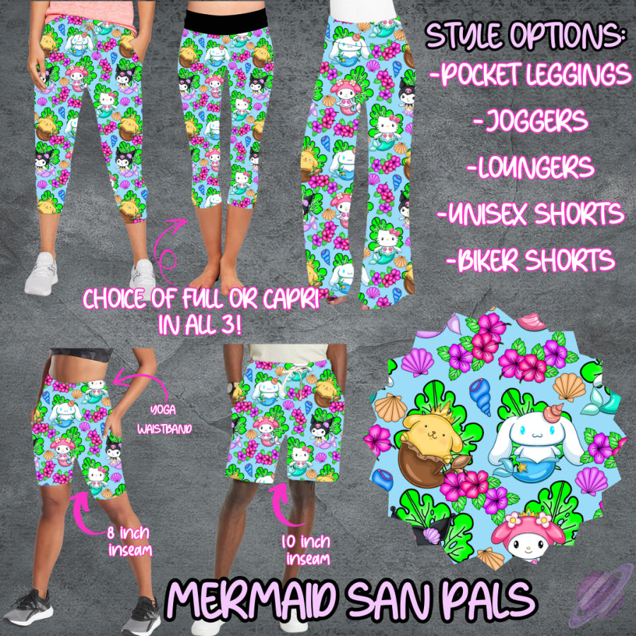 Preorder Custom Styles - Mermaid San Pals - Closes 21 May - ETA late Aug 2025 Streetwear