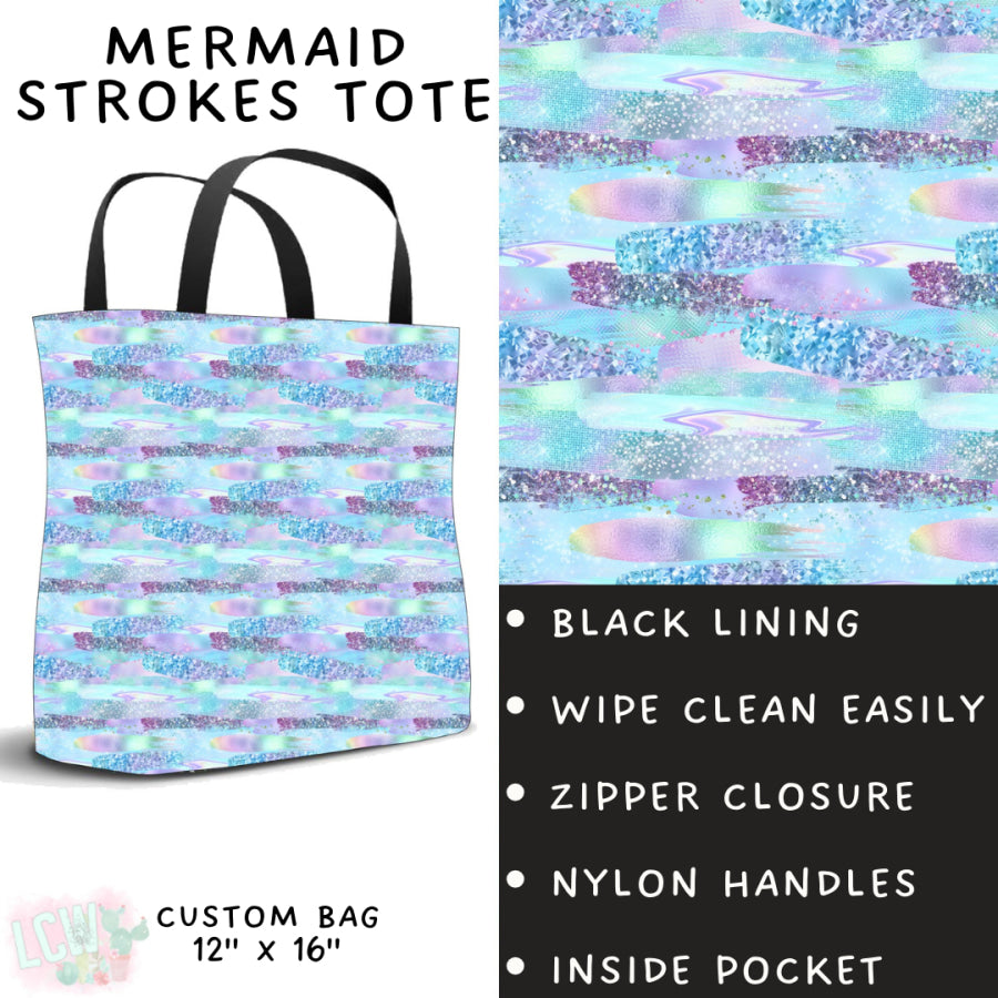 Preorder Custom Styles - Mermaid Strokes - Closes 26 Feb - ETA mid May 2025 Leggings