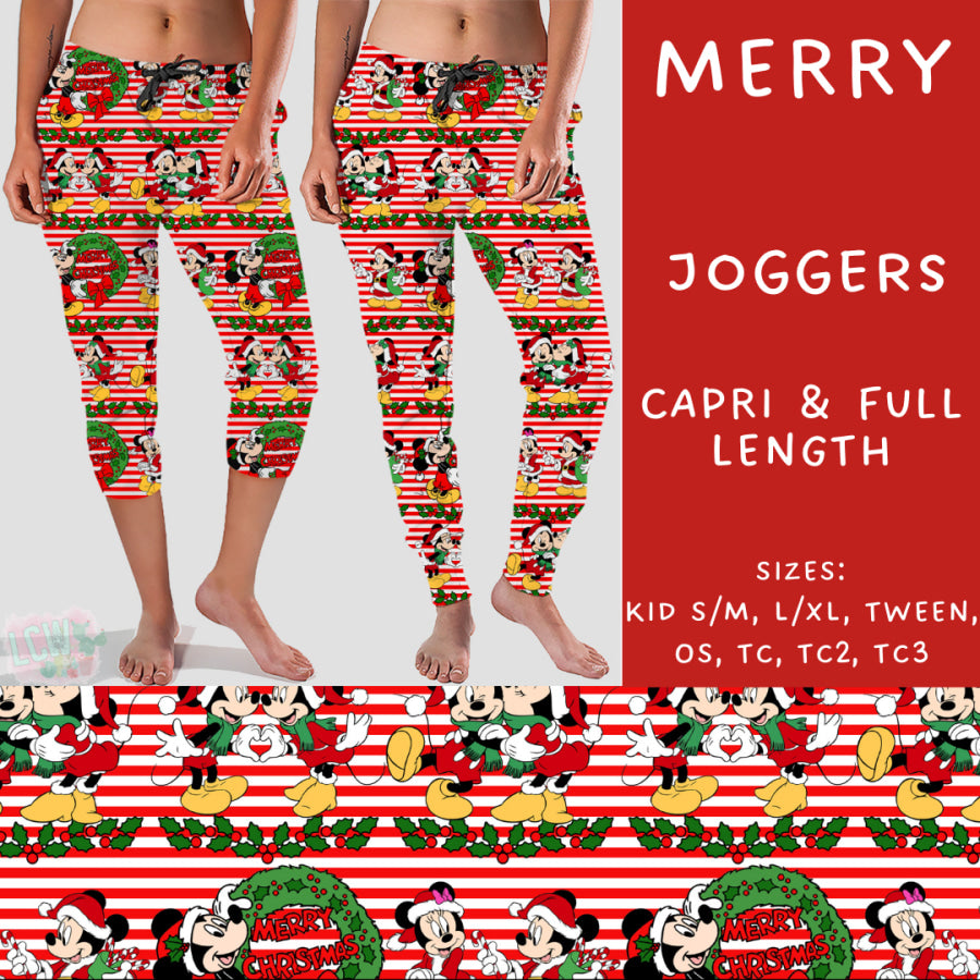 Preorder Custom Styles - Merry - Closes 31 Oct - ETA early Jan 2025 Leggings