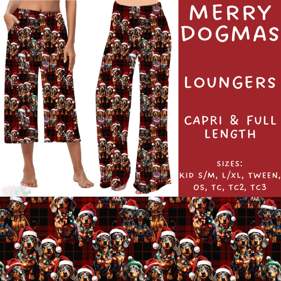 Preorder Custom Styles - Merry Dogmas - Closes 31 Oct - ETA early Jan 2025 Leggings