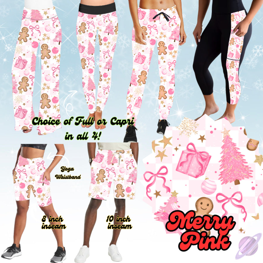 PREORDER Custom Styles Merry Pink Closes 12 Sep ETA mid Dec 2025 Leggings