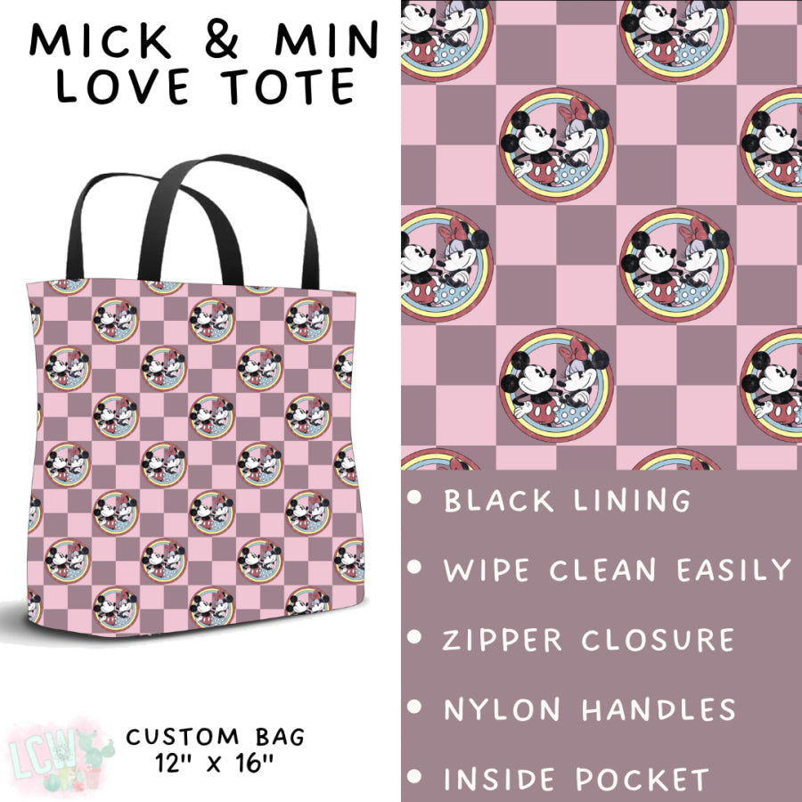 Preorder Custom Styles - Mick and Min Love - Closes 5 Mar - ETA late May 2025 Leggings