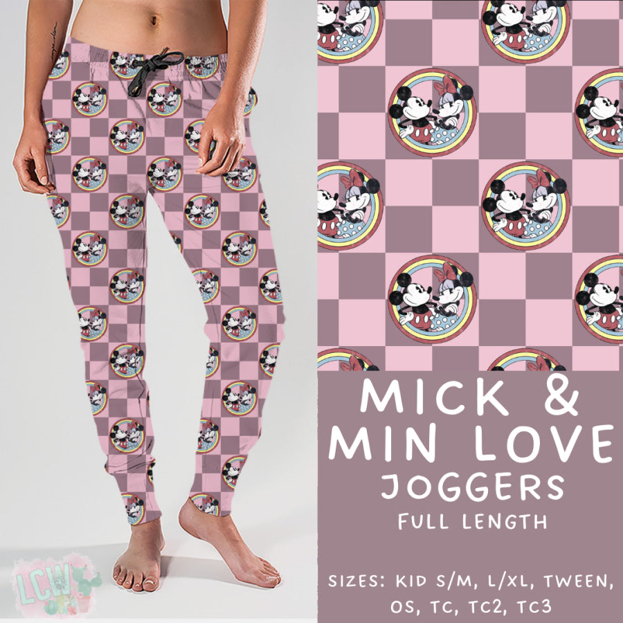 Preorder Custom Styles - Mick and Min Love - Closes 5 Mar - ETA late May 2025 Leggings