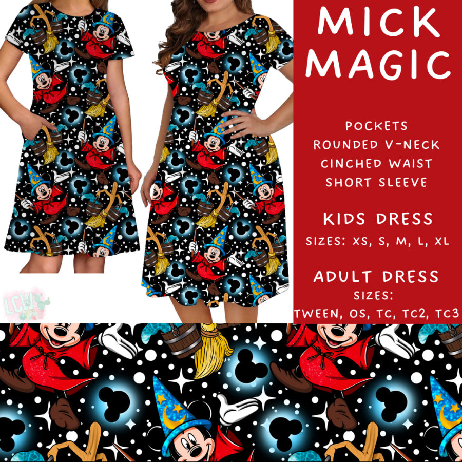 Preorder Custom Styles - Mick Magic - Closes 12 Mar - ETA early Jun 2025 Leggings