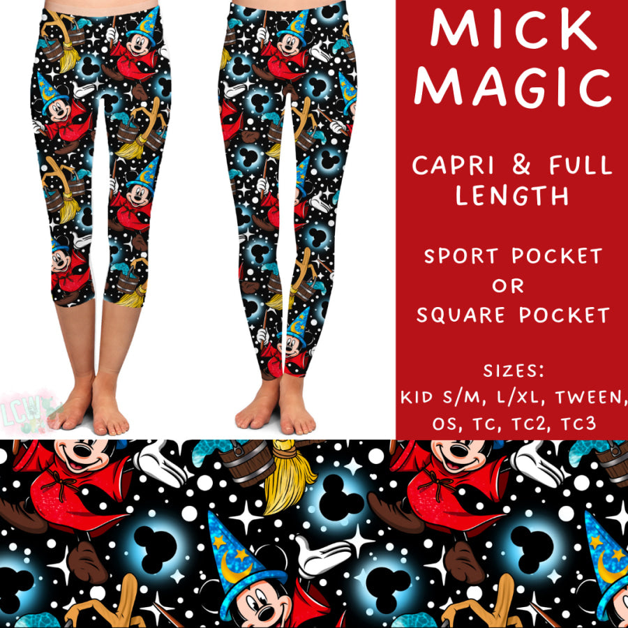 Preorder Custom Styles - Mick Magic - Closes 12 Mar - ETA early Jun 2025 Leggings