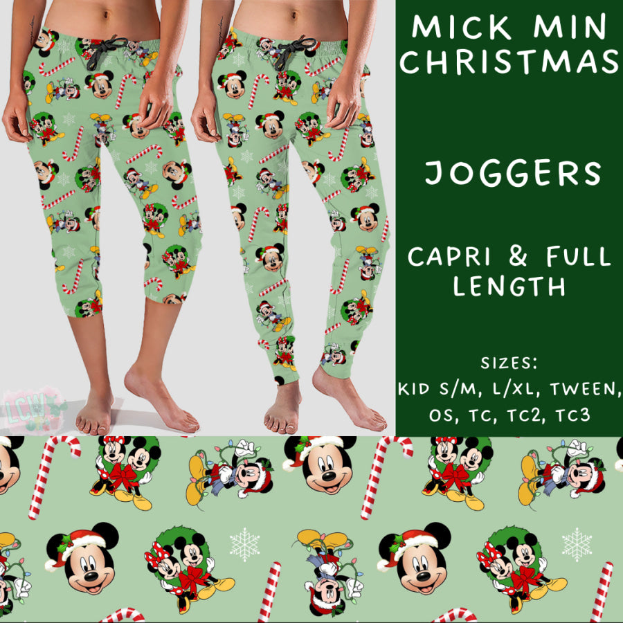 Preorder Custom Styles - Mick Min Christmas - Closes 31 Oct - ETA early Jan 2025 Leggings