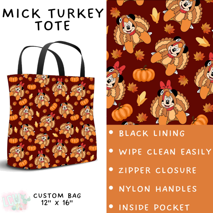 Preorder Custom Styles Mick Turkey Closes 29 Aug ETA late Nov 2025 Leggings