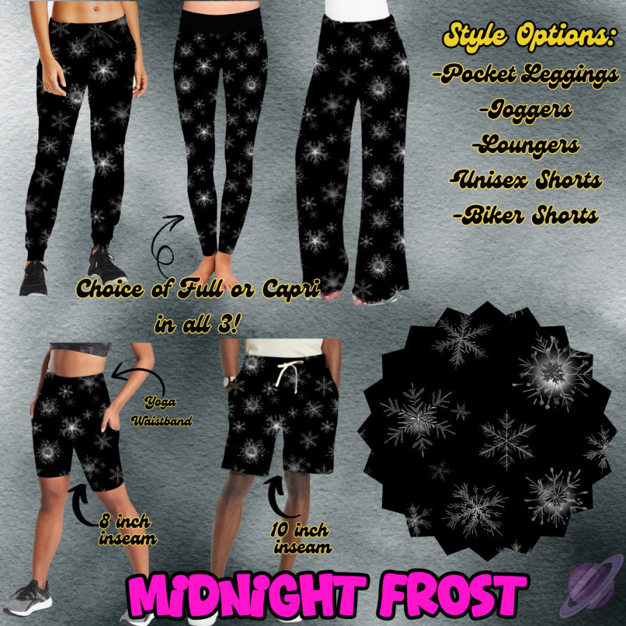 PREORDER Custom Styles - Midnight Frost - Closes 26 Jan - ETA late Apr 2025 Leggings