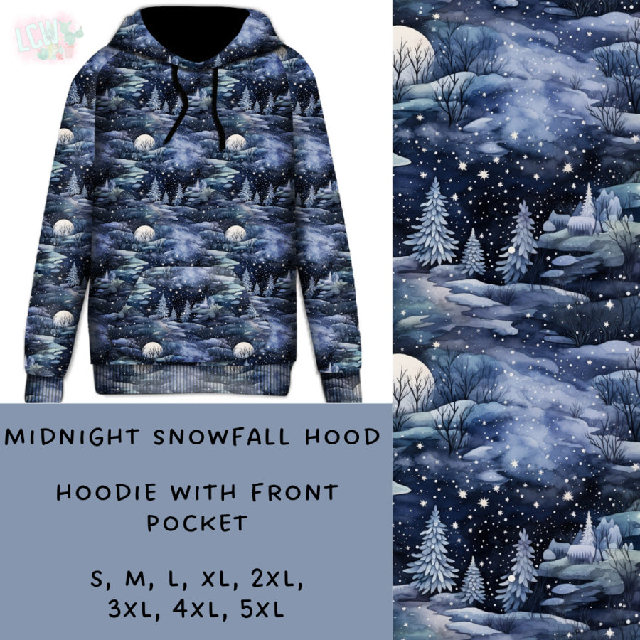 Preorder Custom Styles - Midnight Snowfall - Closes 15 Nov - ETA early Feb 2025 Leggings