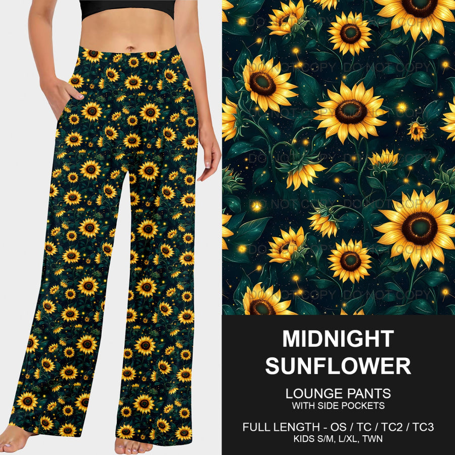 PREORDER Custom Styles - Midnight Sunflower - Closes 4 Mar - ETA late May 2025 Loungewear